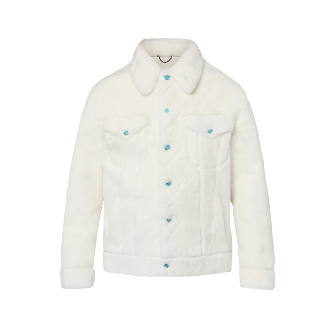 Louis Vuitton ホワイトジャケット 50 楽天市場】ルイヴィトン メンズジャケット バーシティレザー